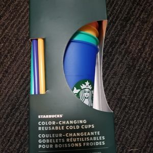 Starbuck color changing cups